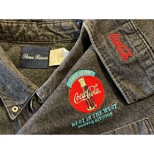 Coca Cola Best In The West‎ Denver Division Three Rivers Shirt Men XXL USA VTG